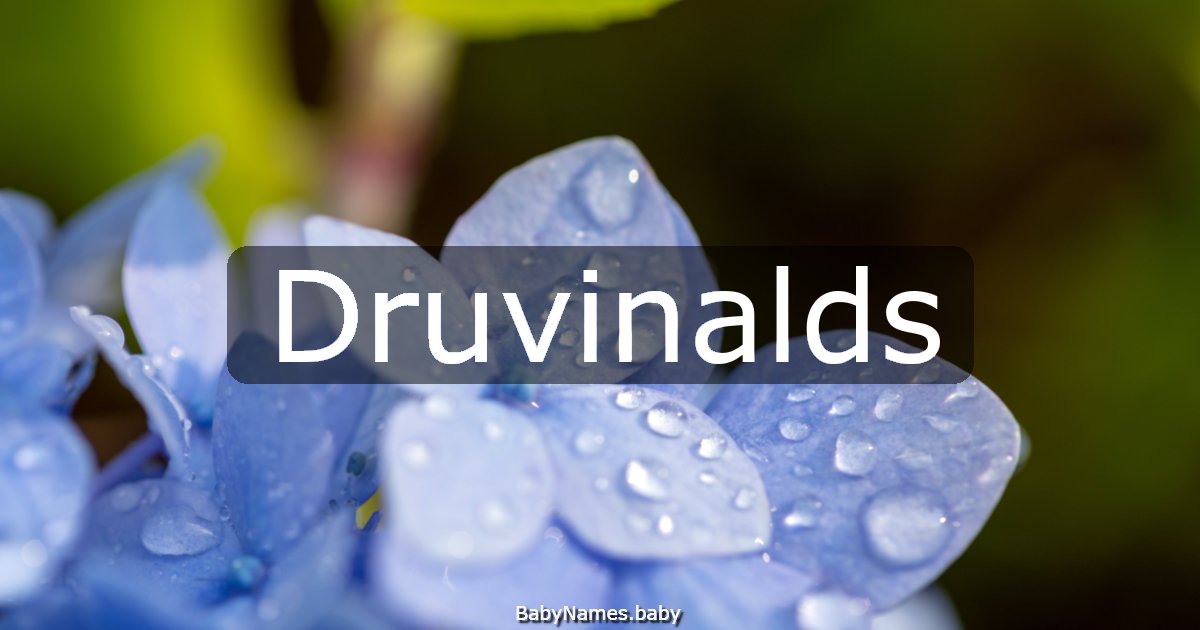 Druvinalds