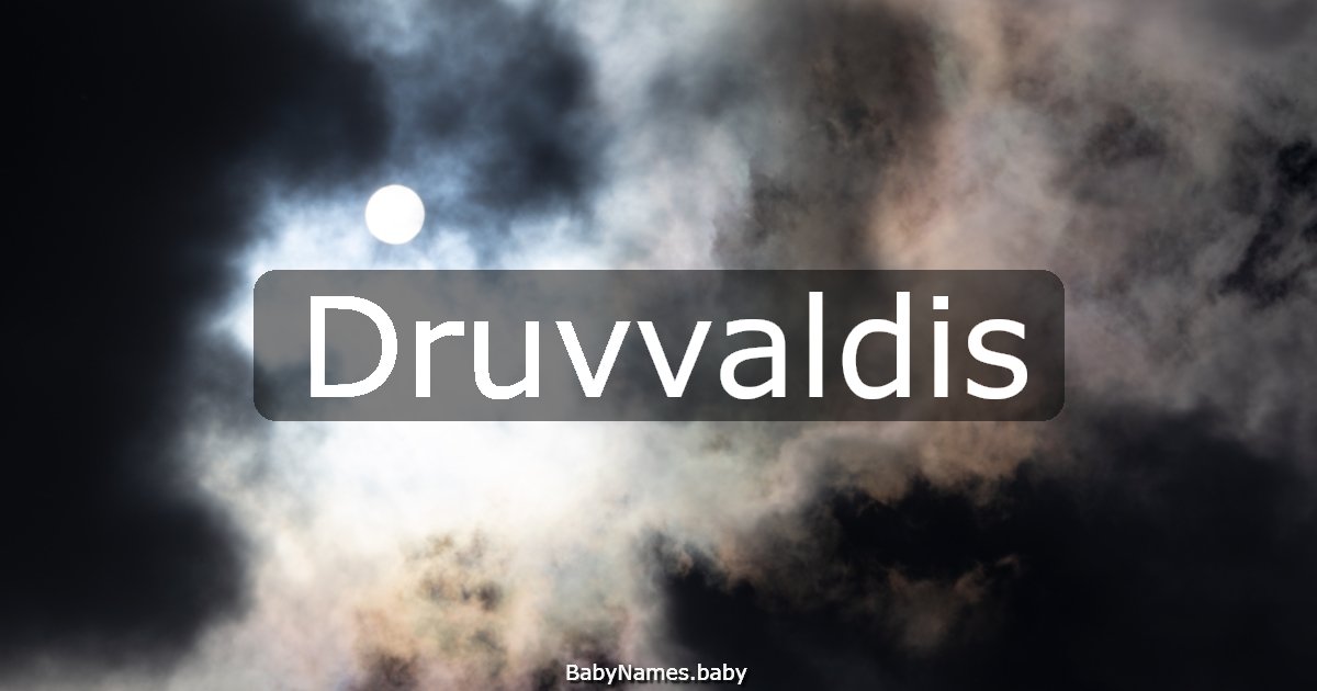 Druvvaldis