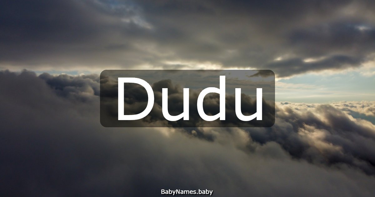 Dudu