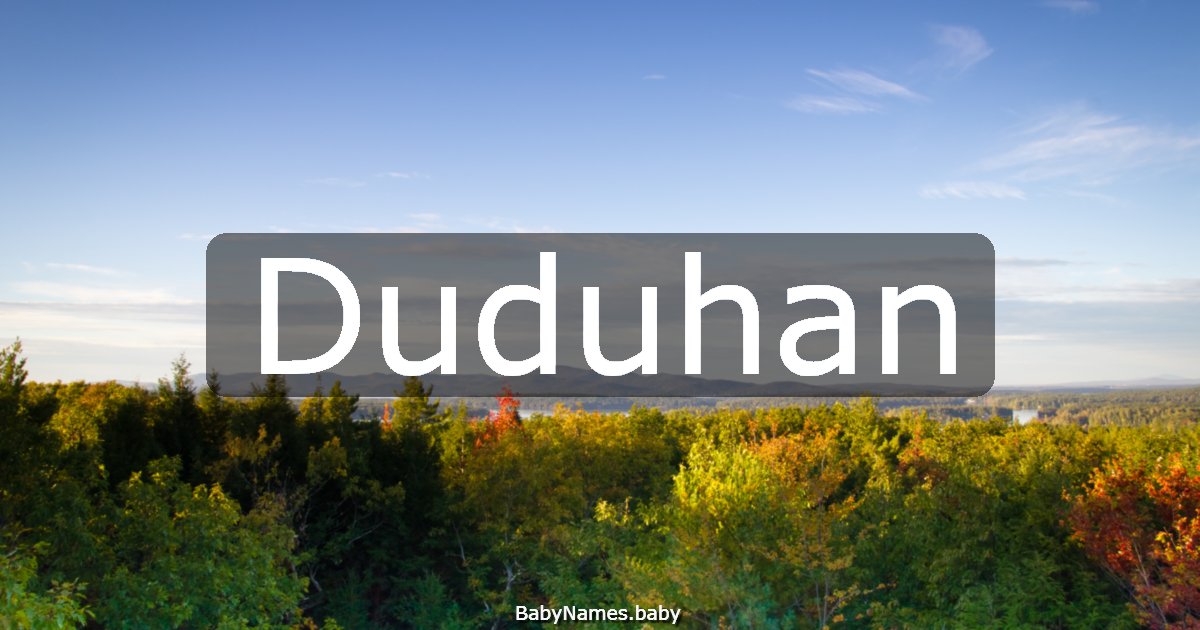 Duduhan