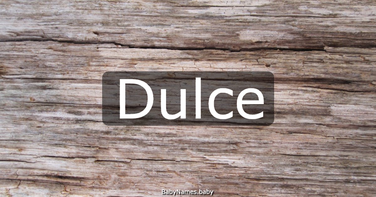 Dulce