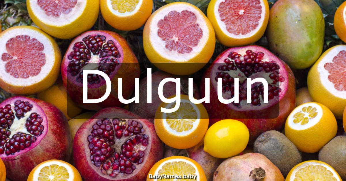 Dulguun
