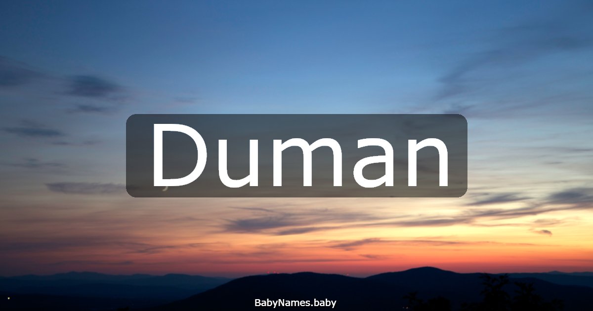 Duman