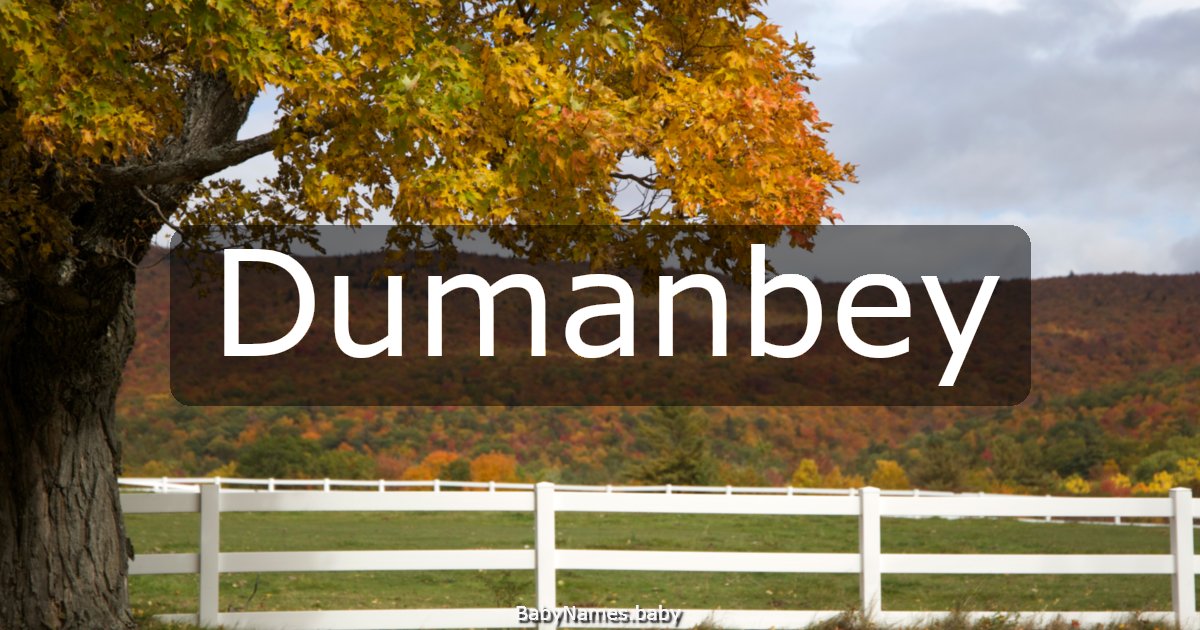 Dumanbey