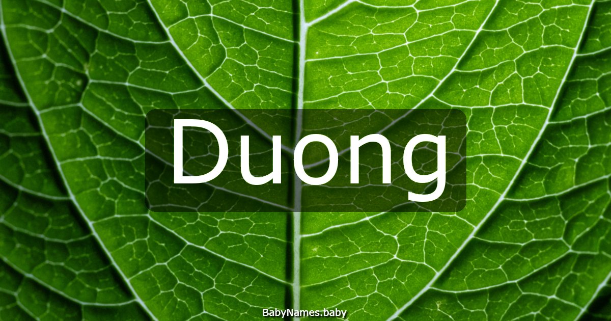Duong