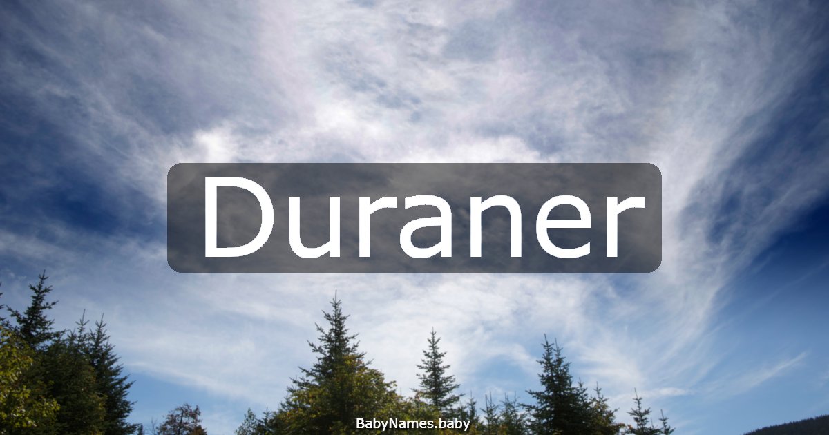 Duraner