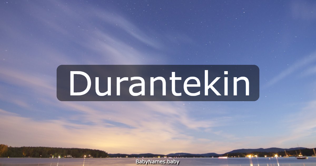Durantekin