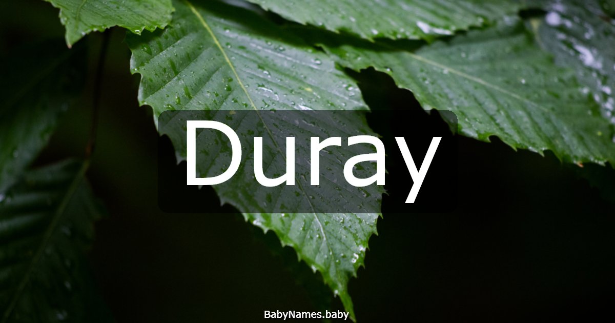 Duray