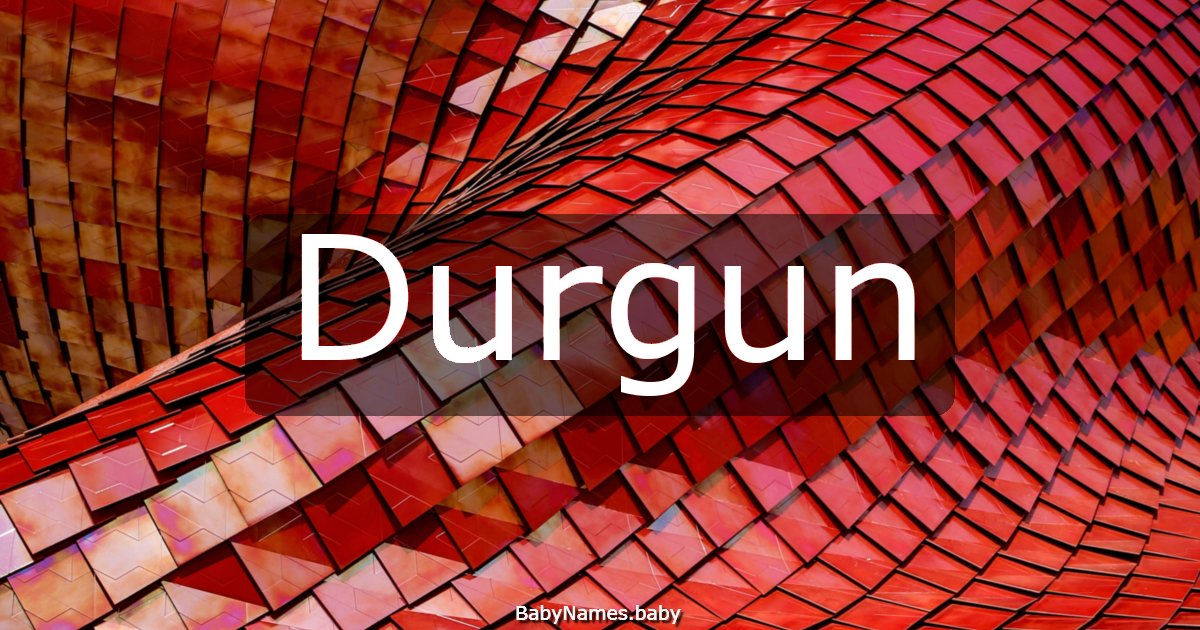 Durgun