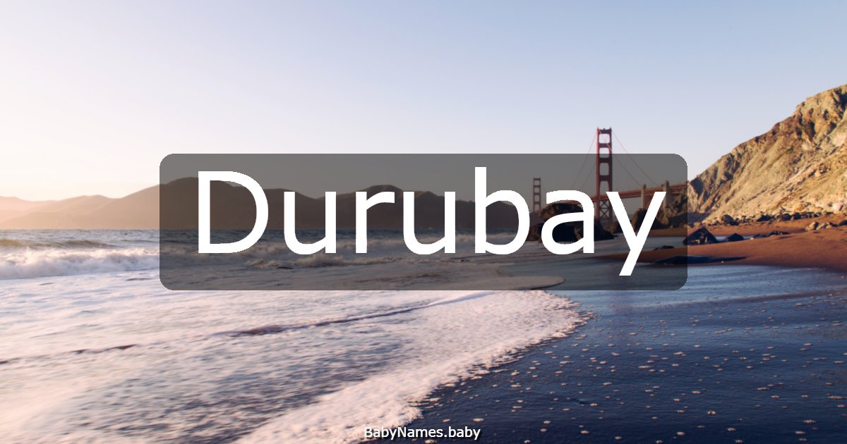 Durubay