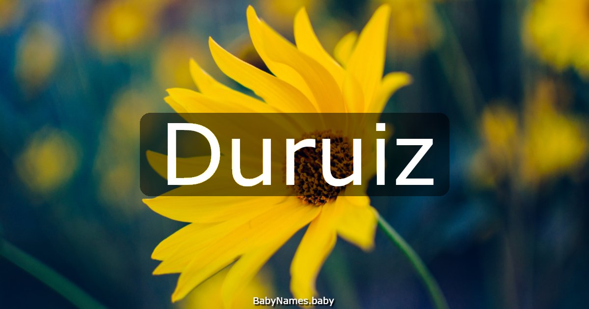 Duruiz