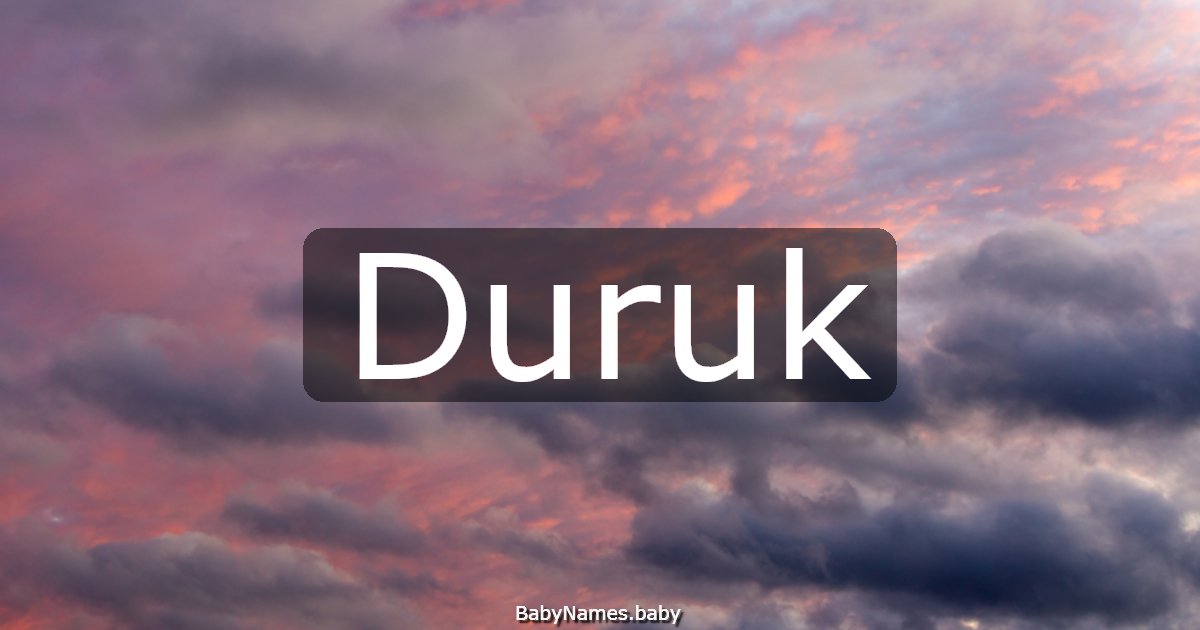Duruk