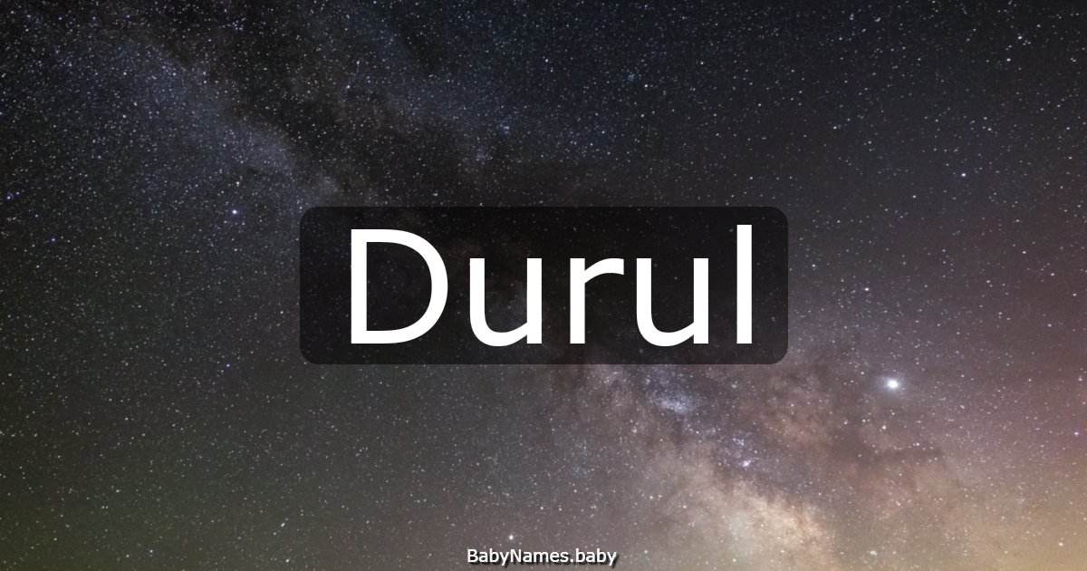 Durul