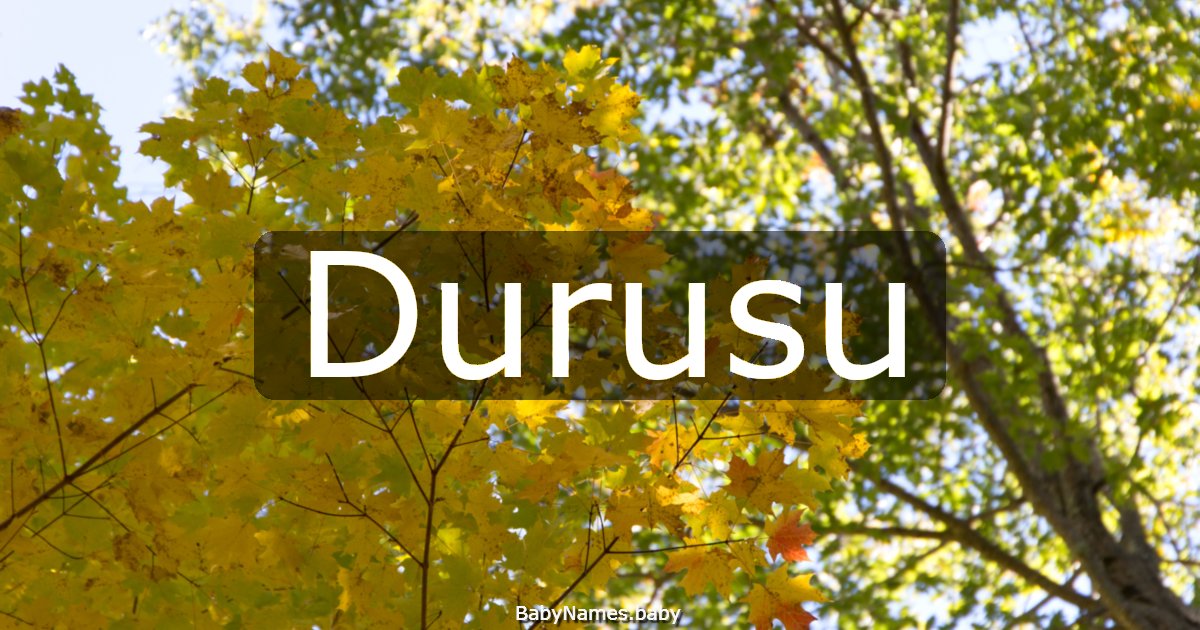 Durusu