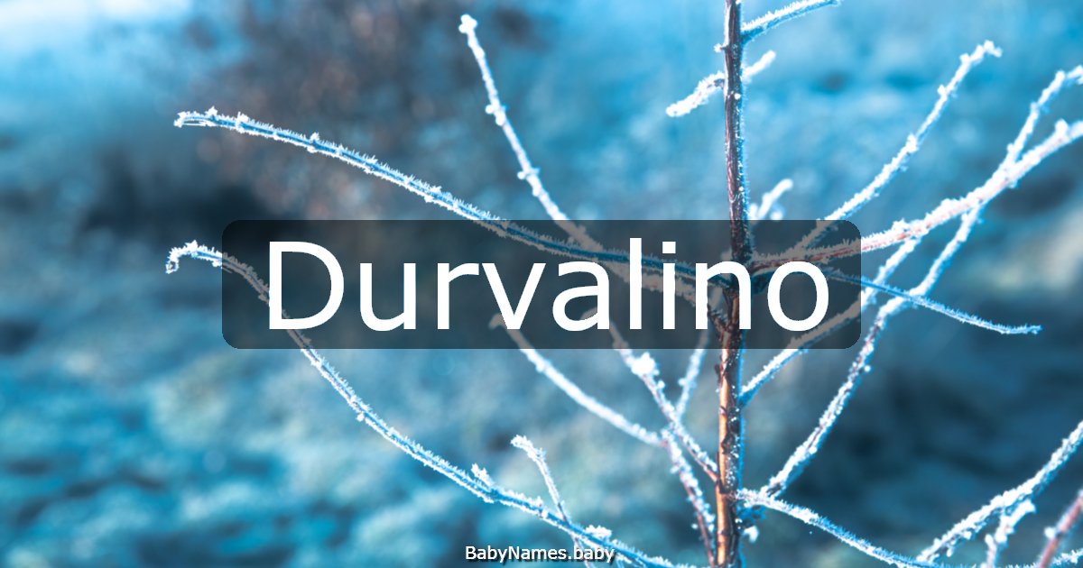 Durvalino