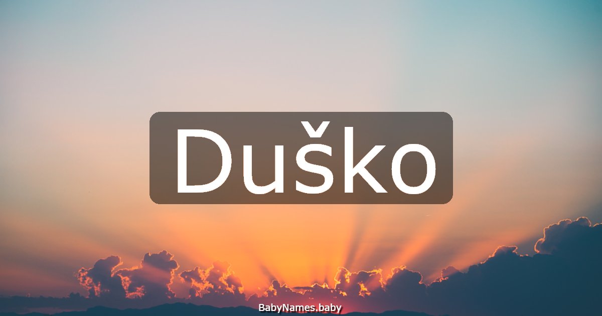 Duško