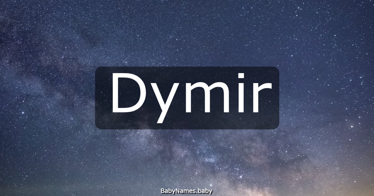 Dymir