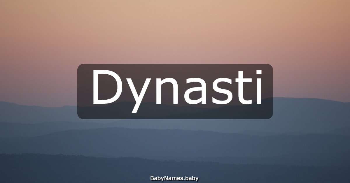 Dynasti