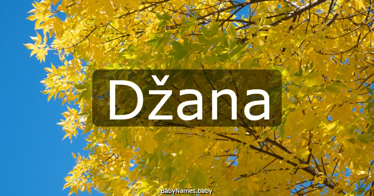 Džana