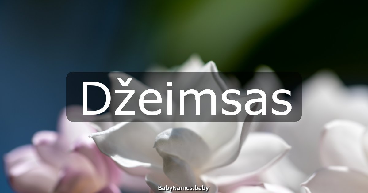 Džeimsas