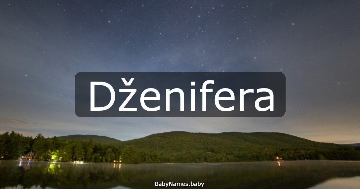 Dženifera