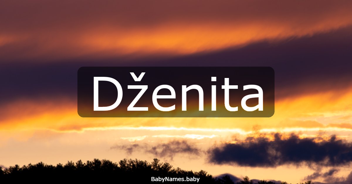 Dženita