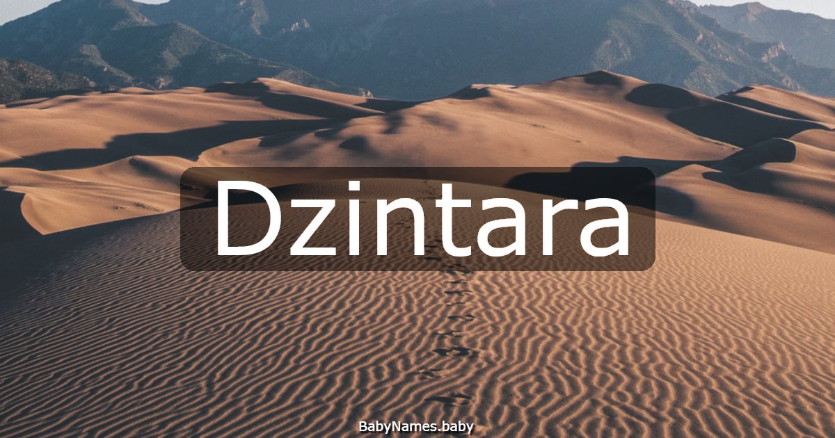Dzintara