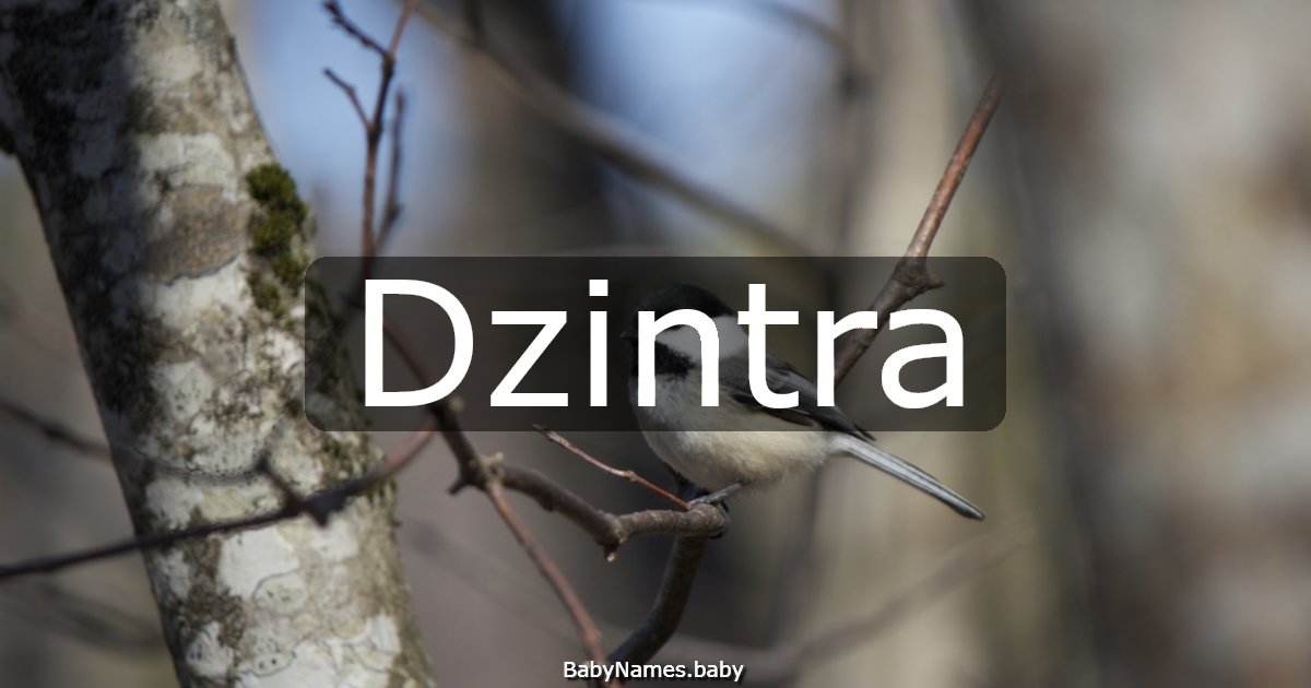 Dzintra