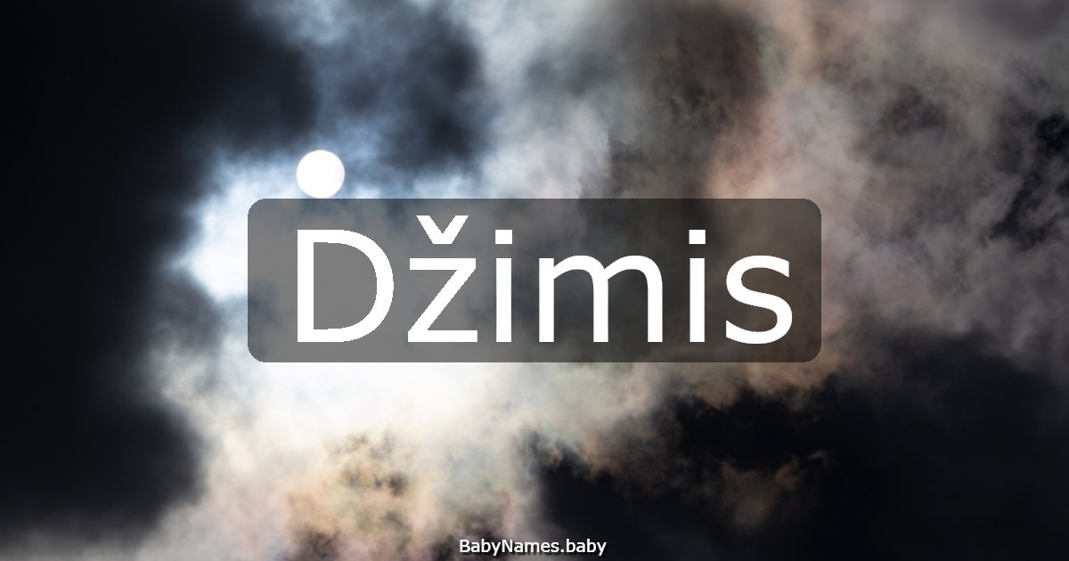 Džimis
