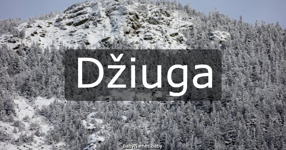 Džiuga