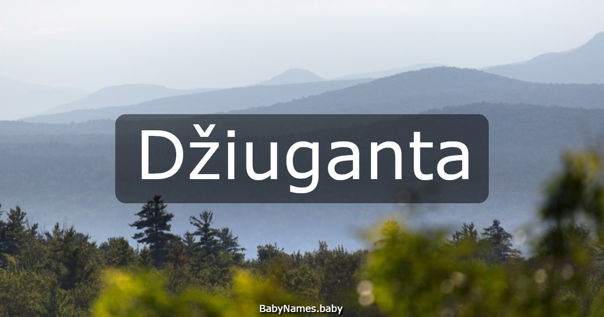 Džiuganta