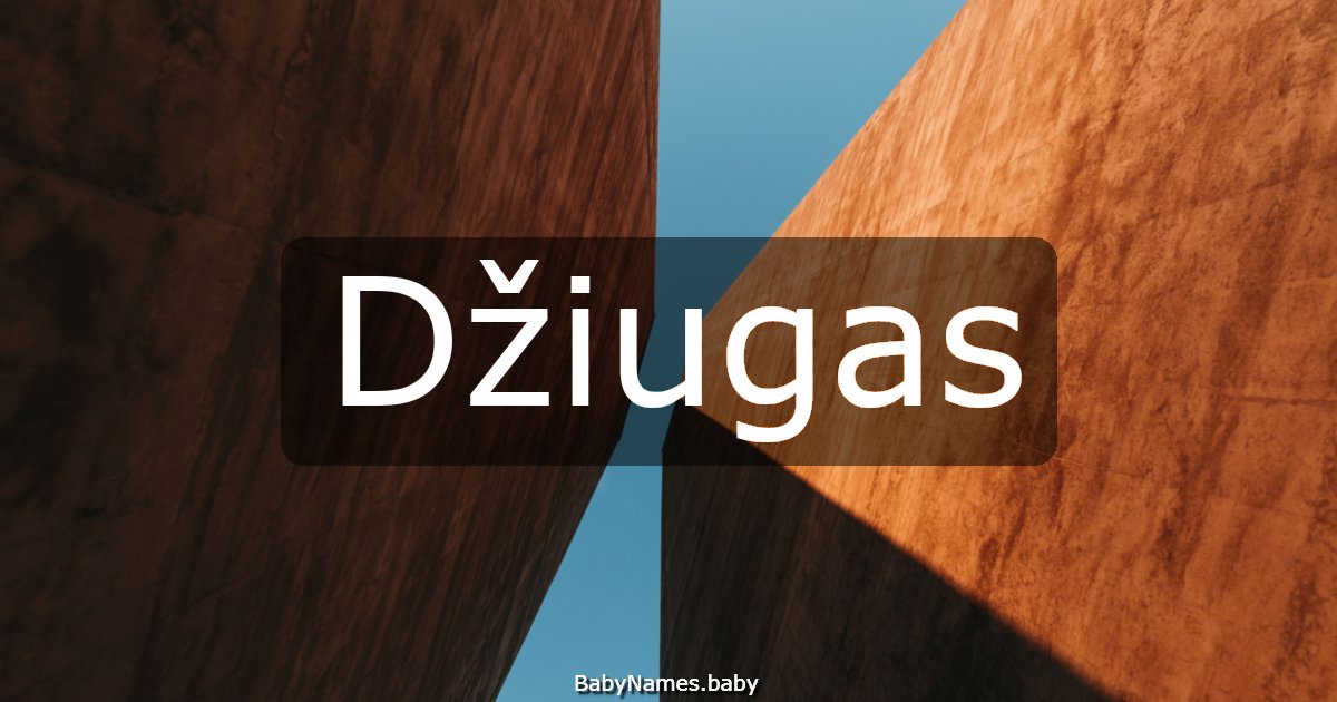 Džiugas