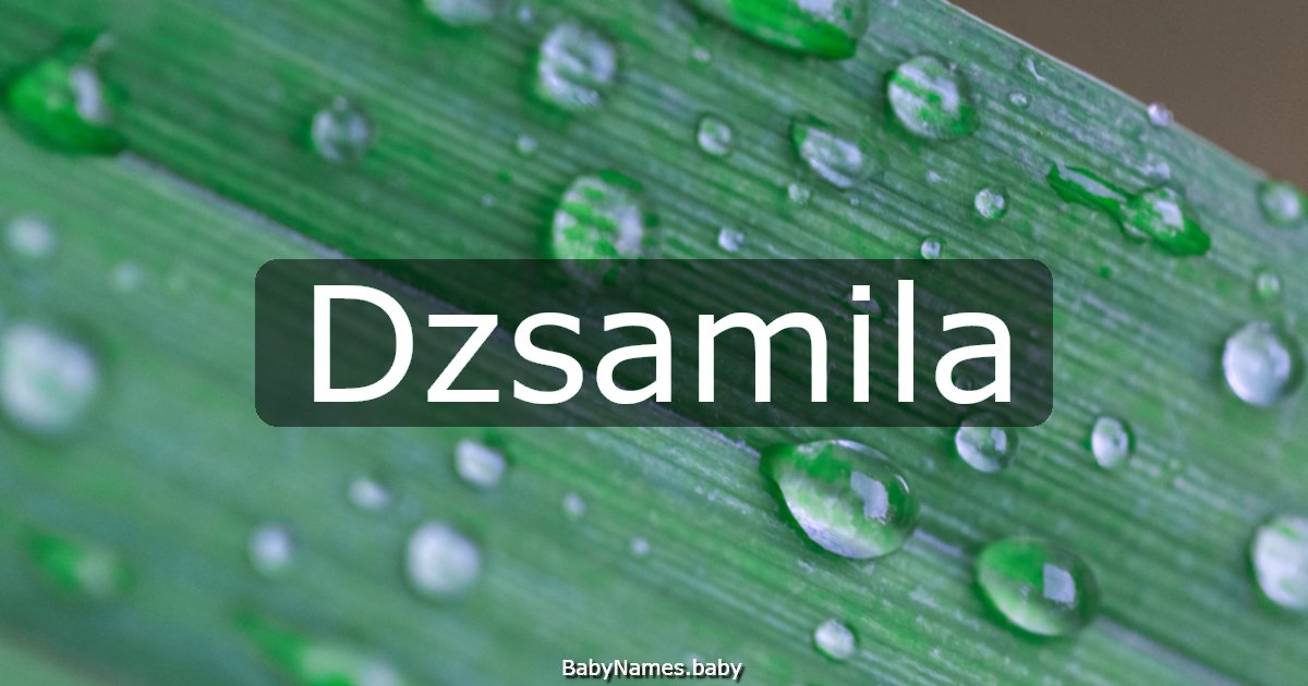 Dzsamila