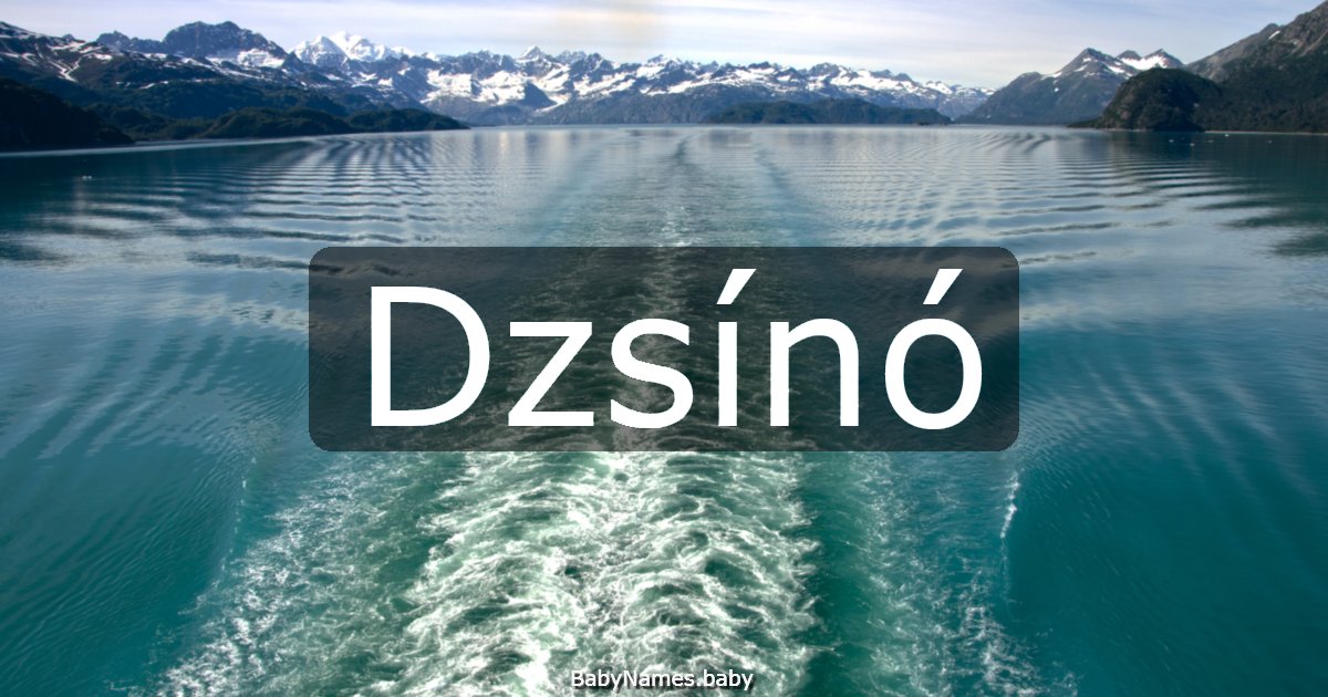 Dzsínó