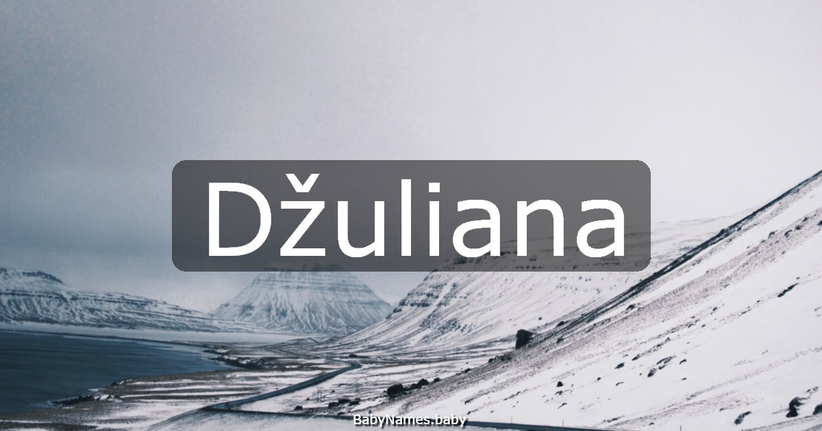 Džuliana