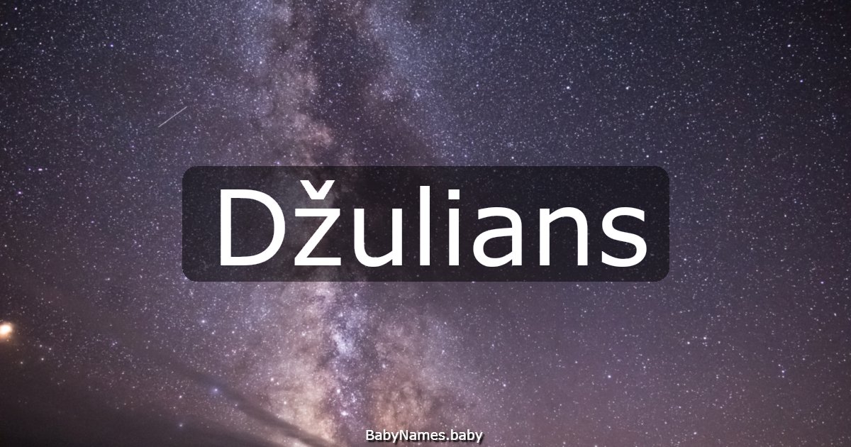 Džulians