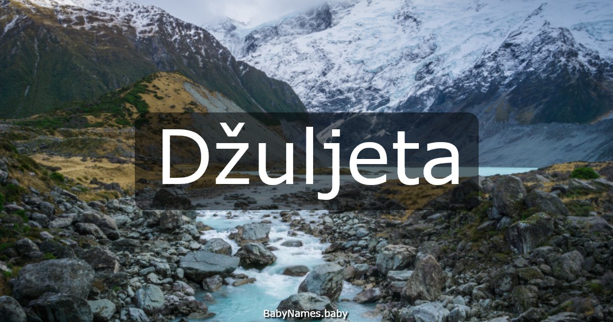 Džuljeta