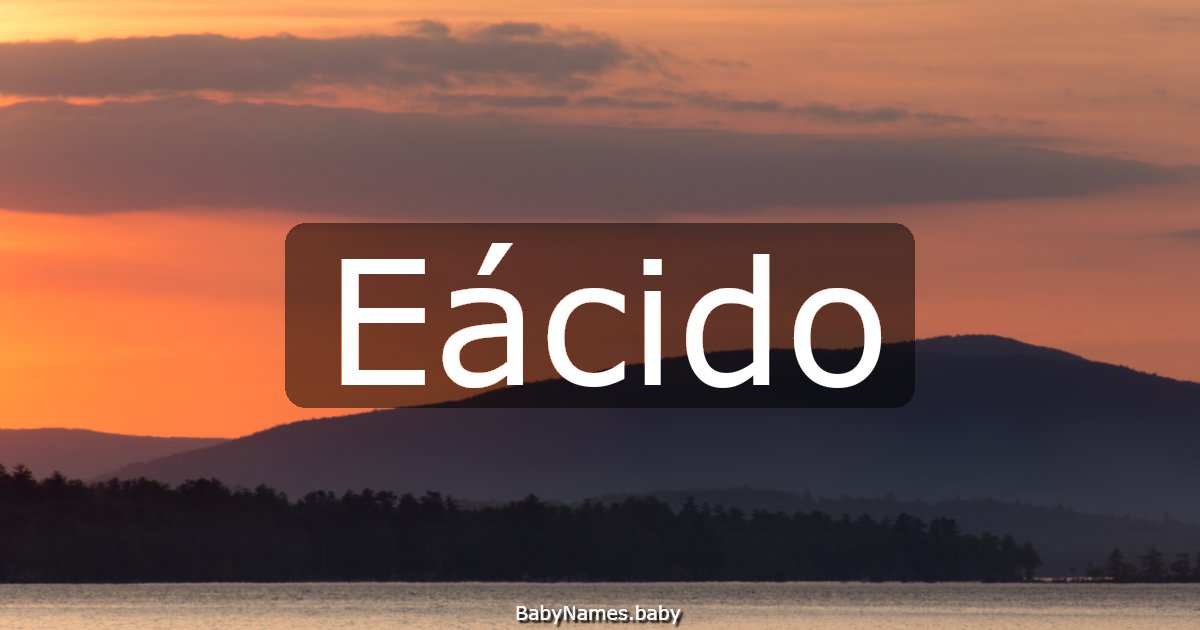 Eácido