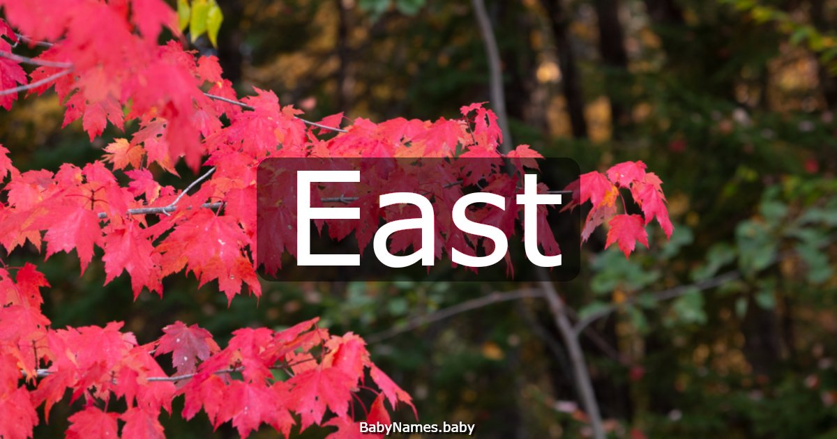 East