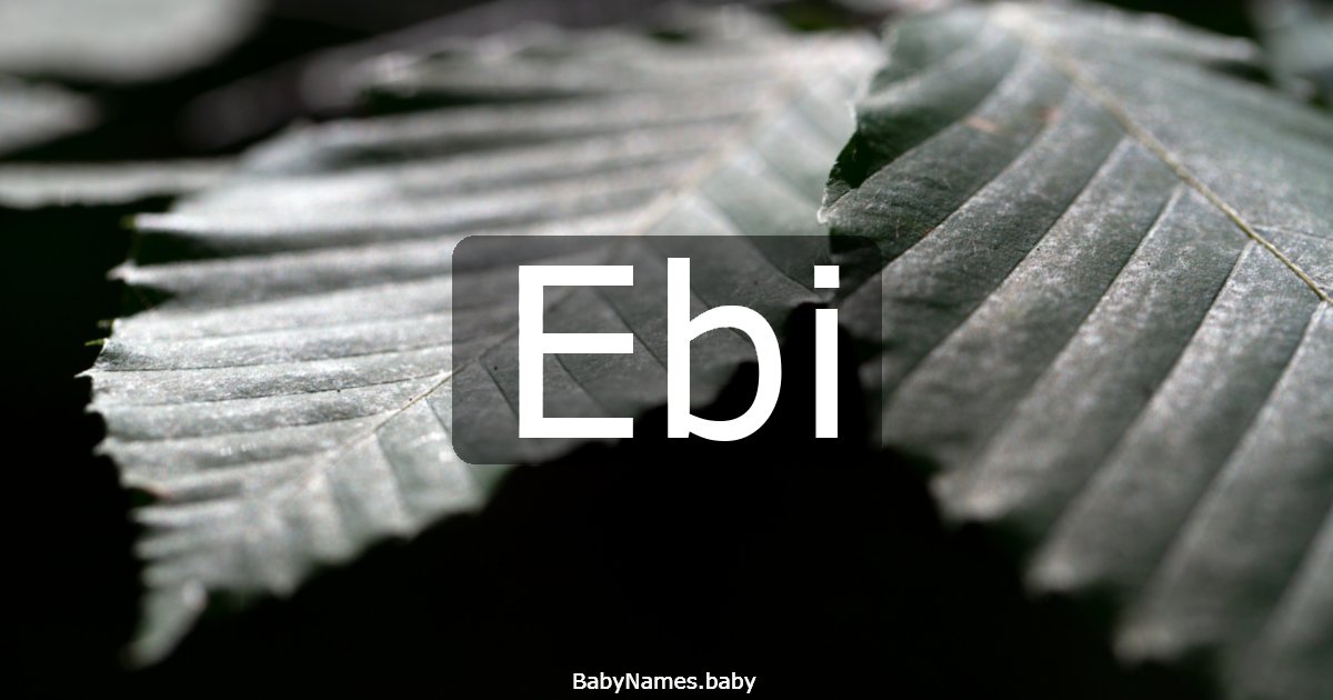 Ebi
