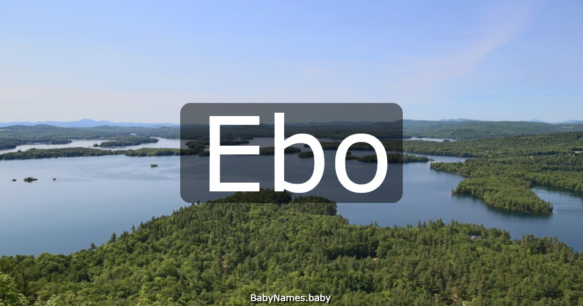Ebo
