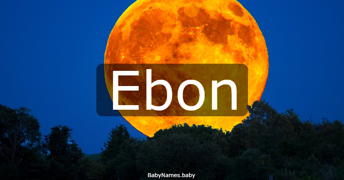 Ebon