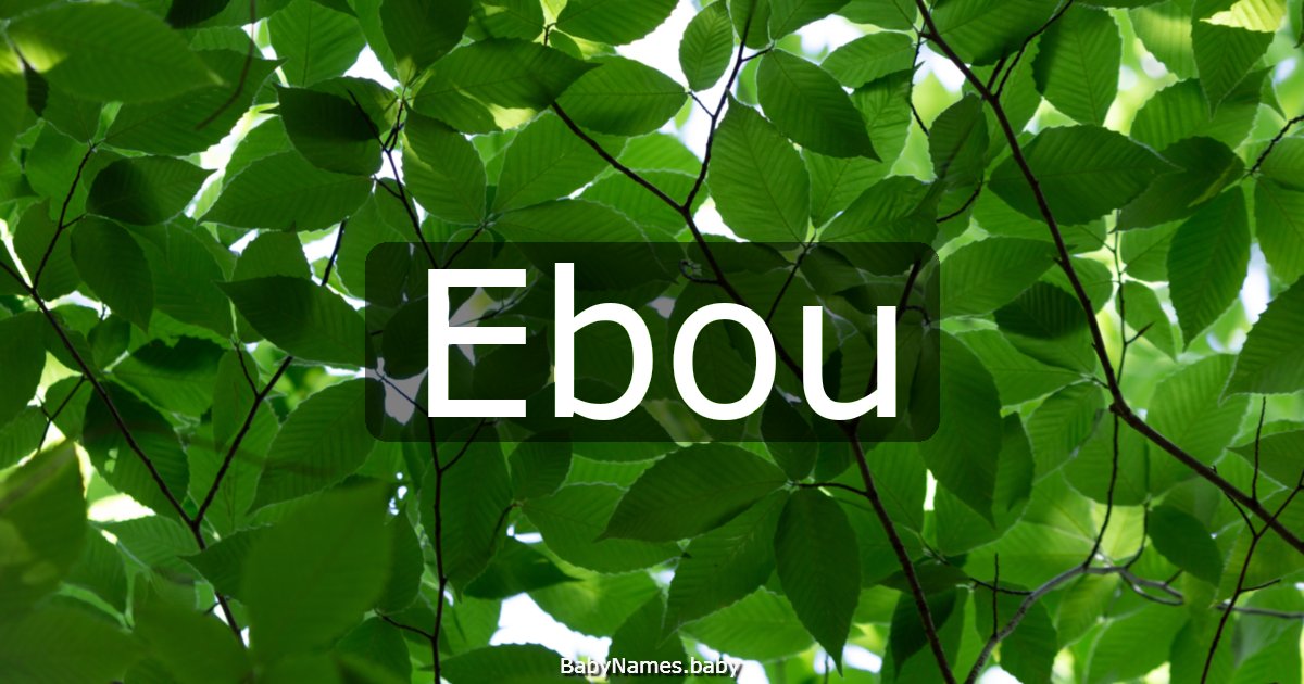 Ebou