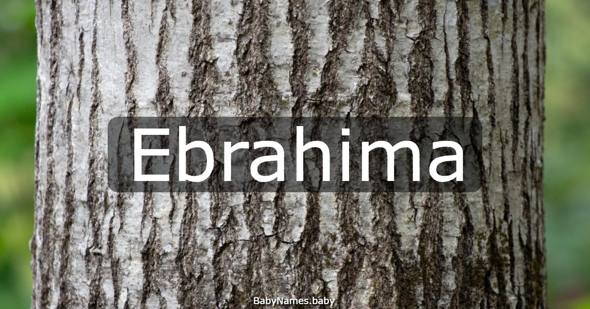 Ebrahima