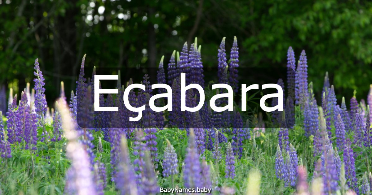 Eçabara