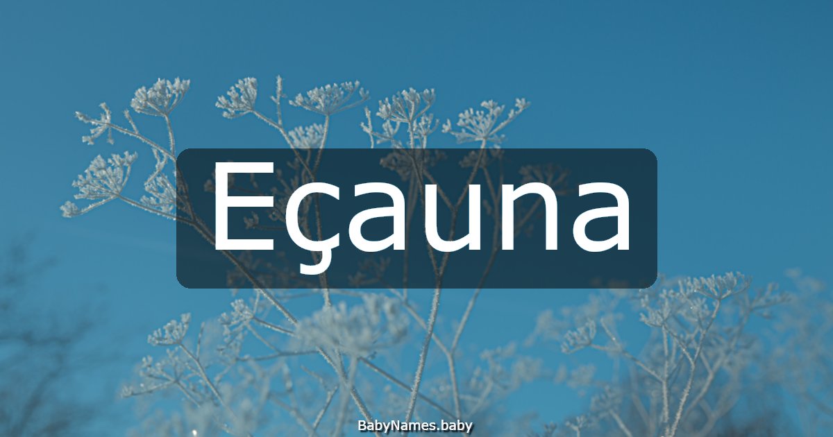 Eçauna