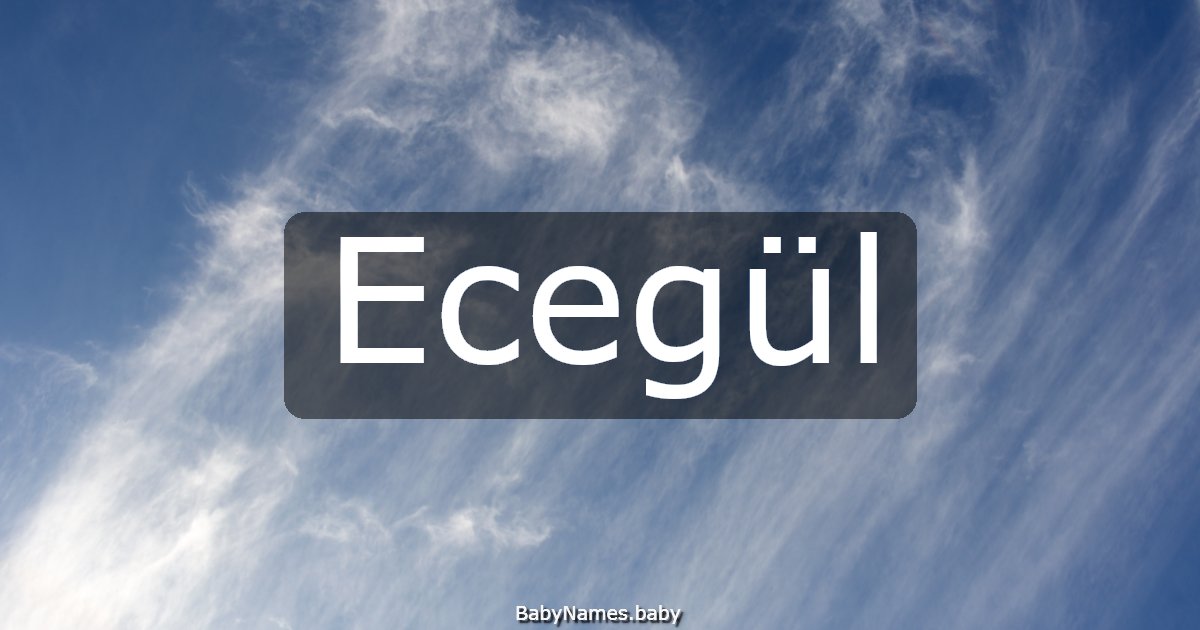 Ecegül