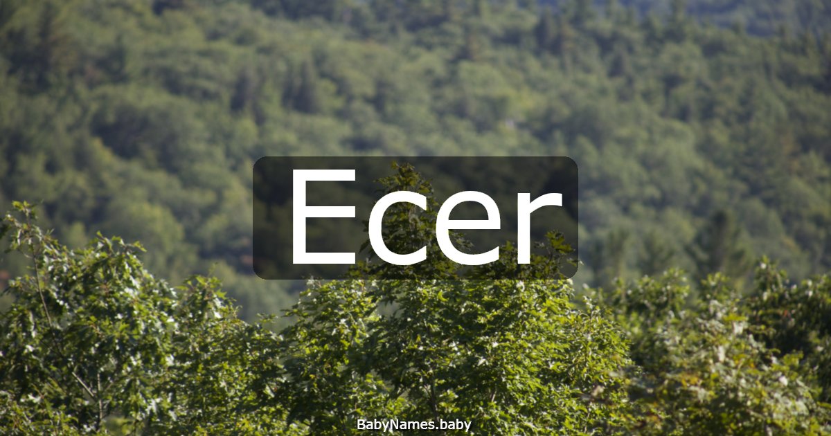 Ecer