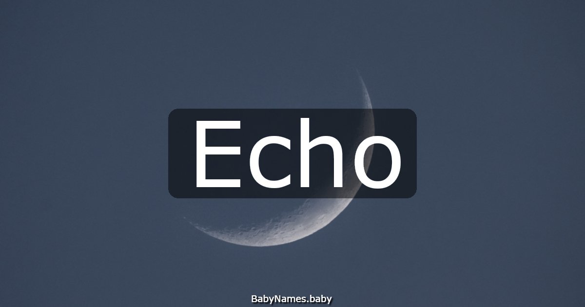 Echo