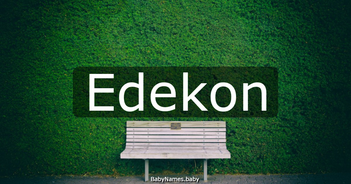 Edekon